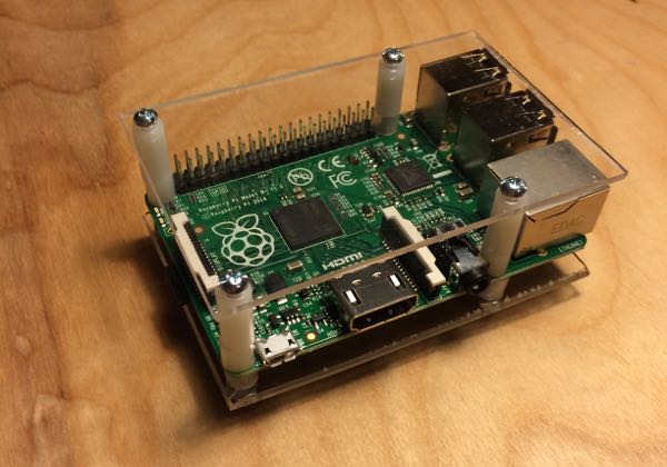 My homebrew Raspberry Pi enclosure